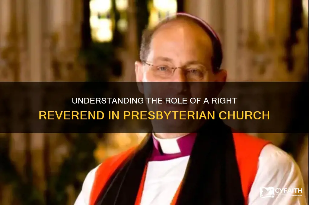 what is a right reverend in presbyterian church