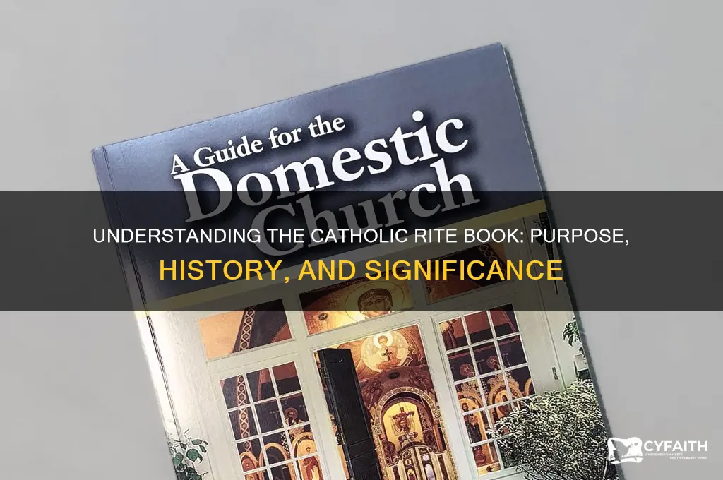 what is a rites book catholic