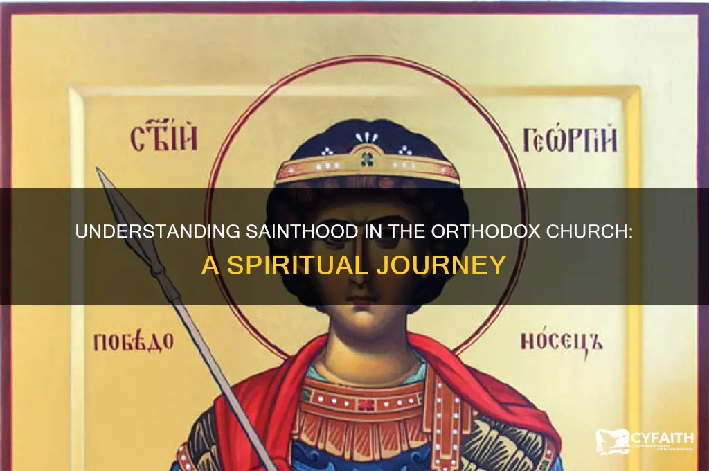 what is a saint in the orthodox church