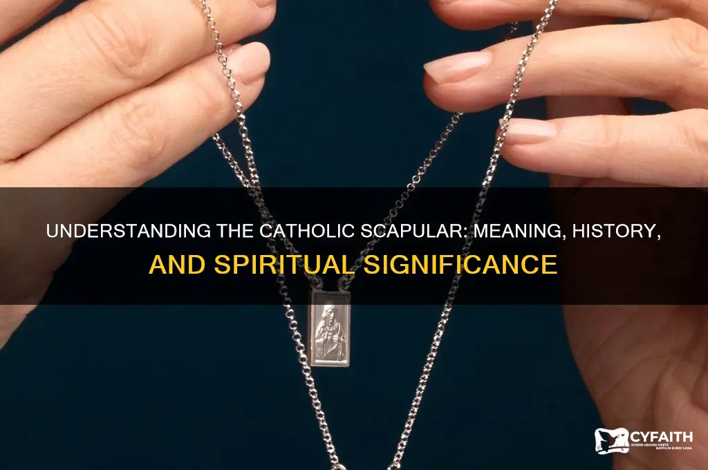 what is a scapular catholic answers