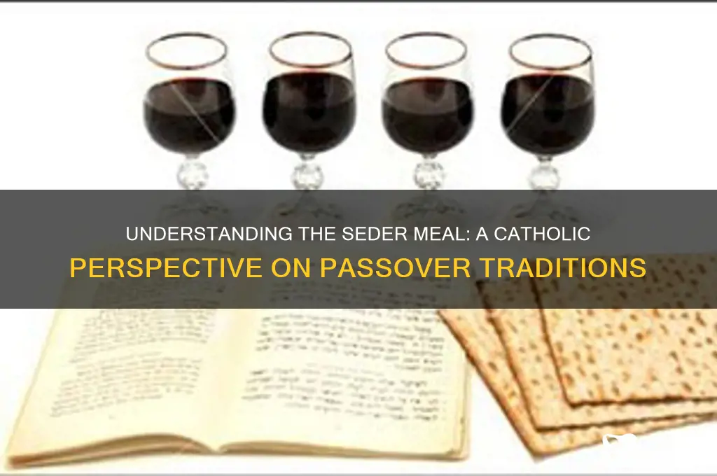 what is a seder meal catholic