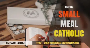 Understanding the Catholic Tradition of Small Meals: A Simple Guide