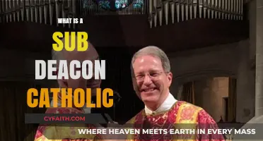 Understanding the Role of a Subdeacon in the Catholic Church