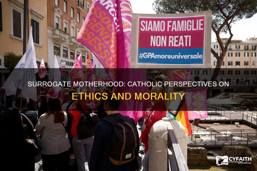 what is a surrogate mother catholic asnwers