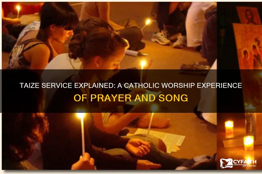 what is a taize service in the catholic service