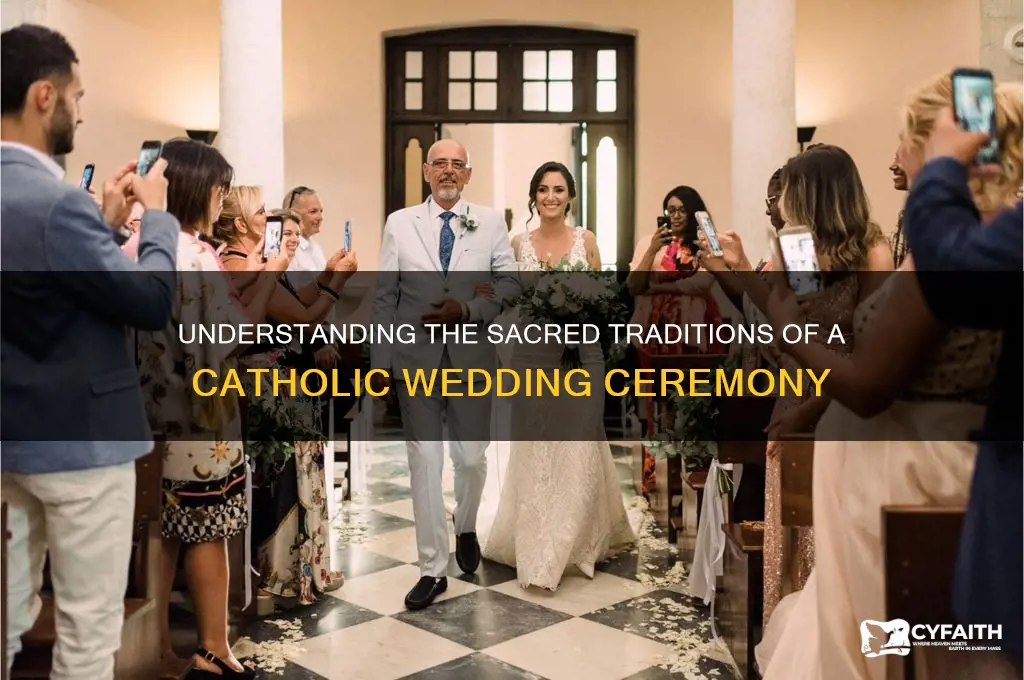 what is a traditional catholic wedding
