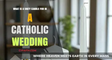 The Unity Candle's Role in Catholic Wedding Traditions Explained