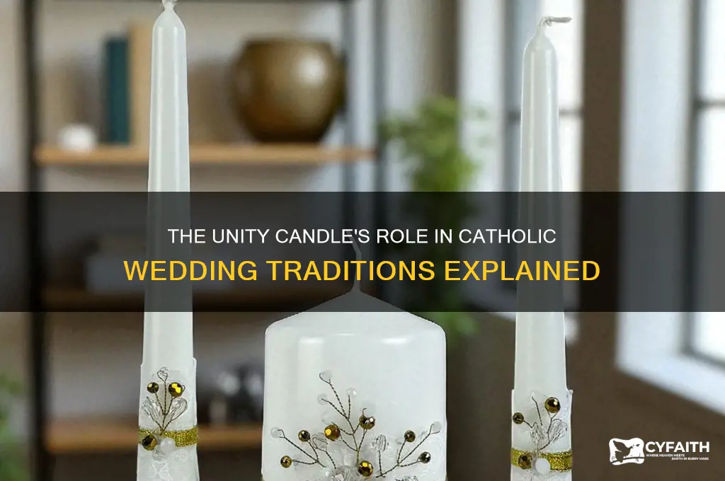 what is a unity candle for in a catholic wedding