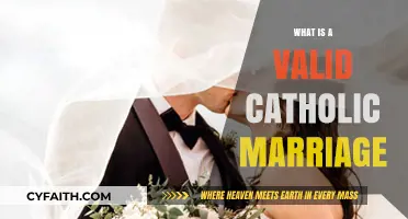 Understanding the Sacred Bond: What Constitutes a Valid Catholic Marriage