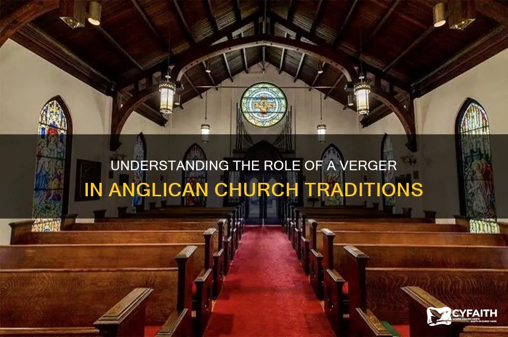 what is a verger in the anglican church