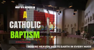Understanding the Role of a Witness in Catholic Baptism