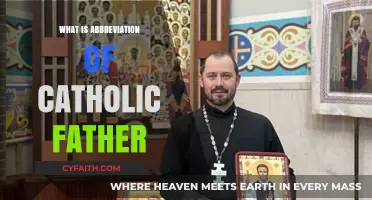 Understanding the Abbreviation for Catholic Father: A Quick Guide