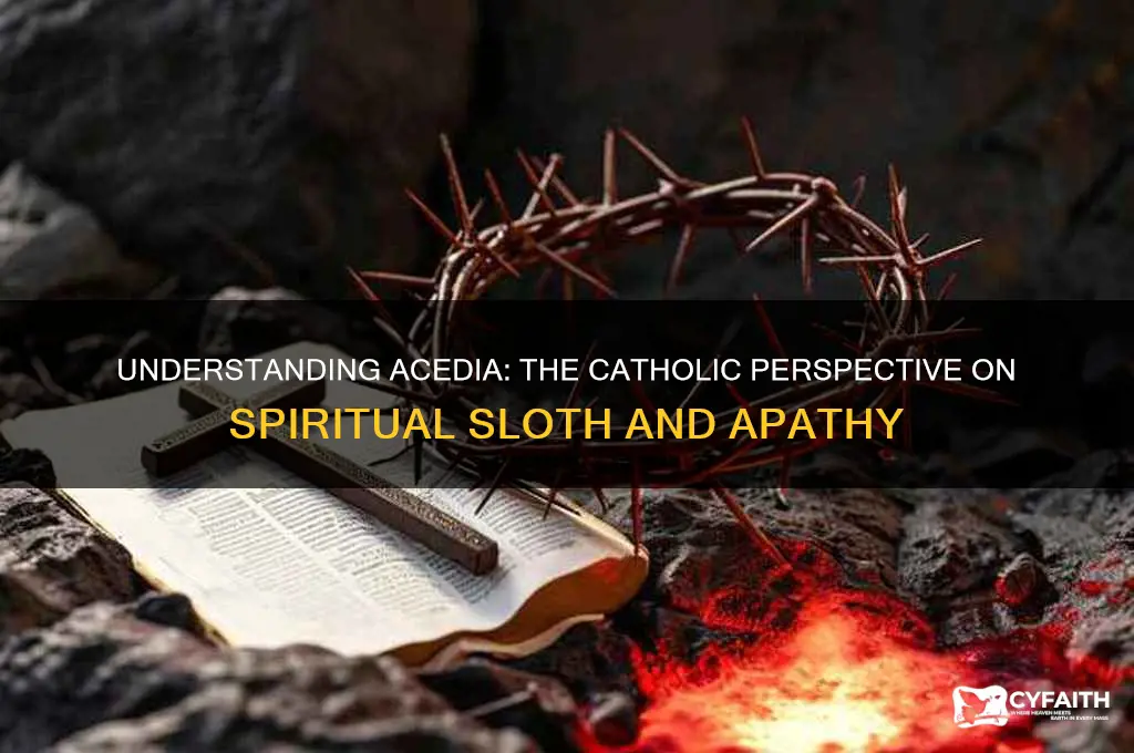 what is acedia catholic