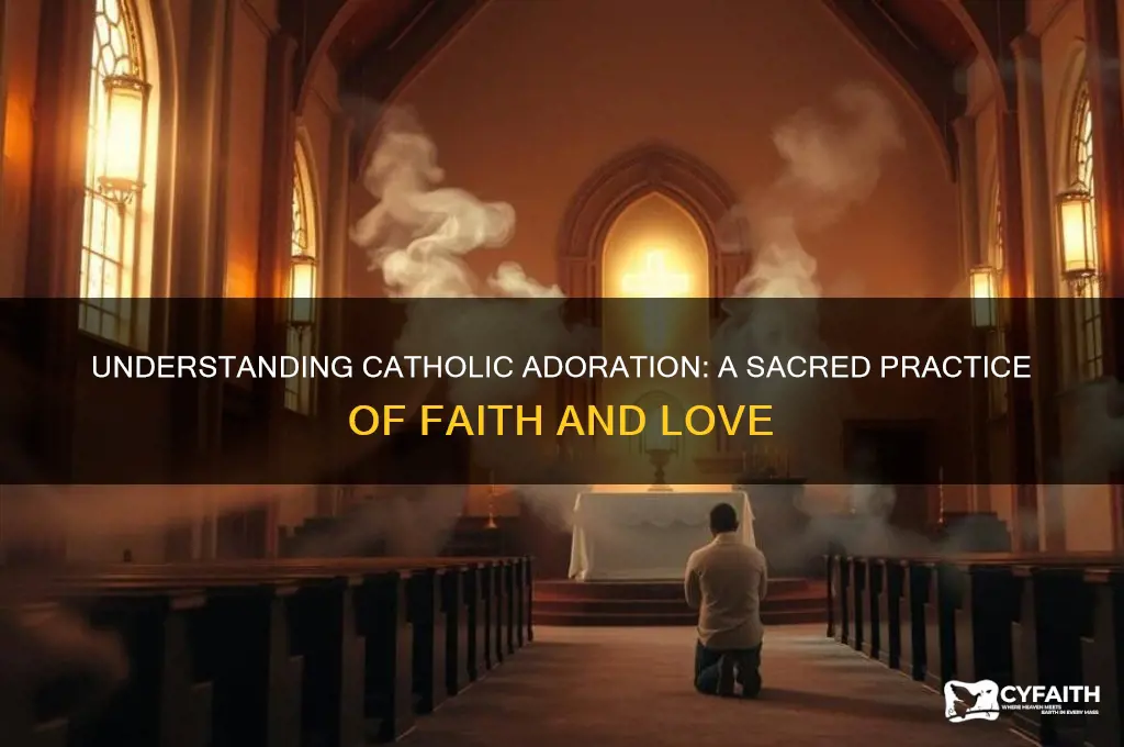 what is adoration for catholics