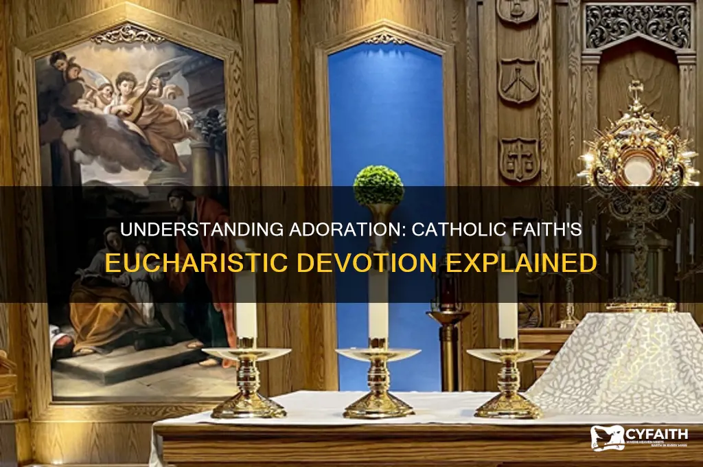 what is adoration in catholic faith