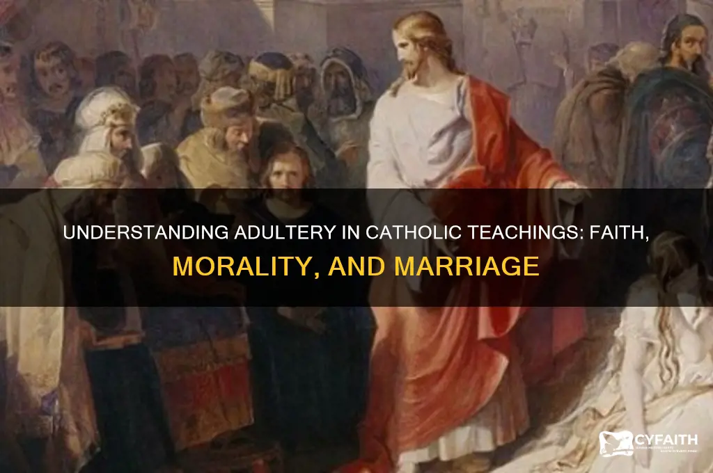 what is adultery catholic