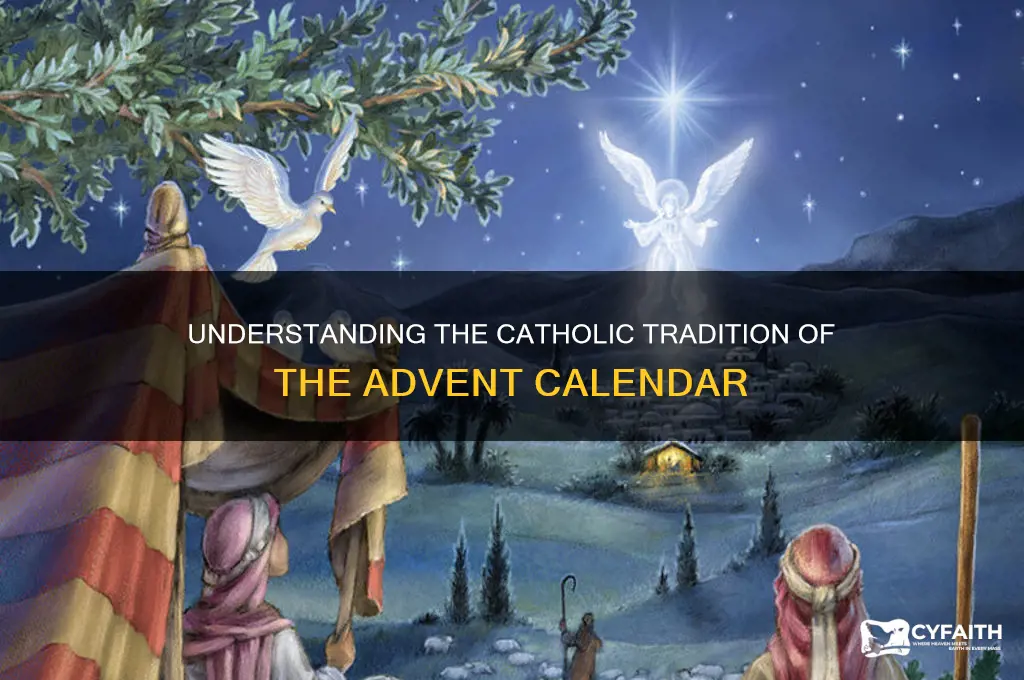 what is advent calendar catholic
