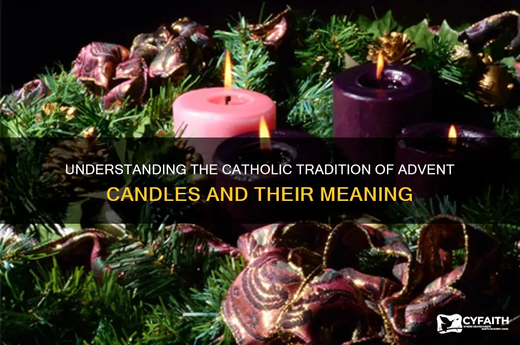 what is advent catholic candles