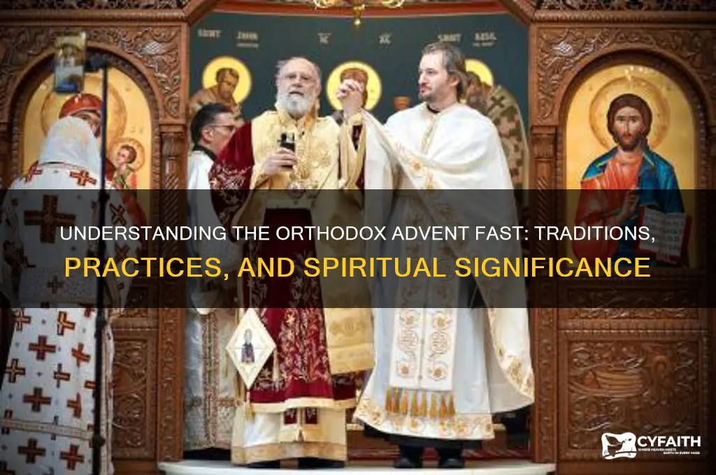 what is advent fast orthodox