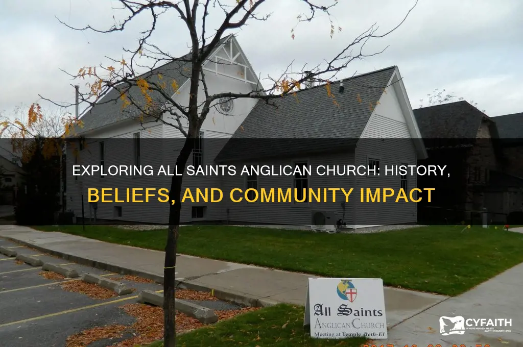 what is all saints anglican church