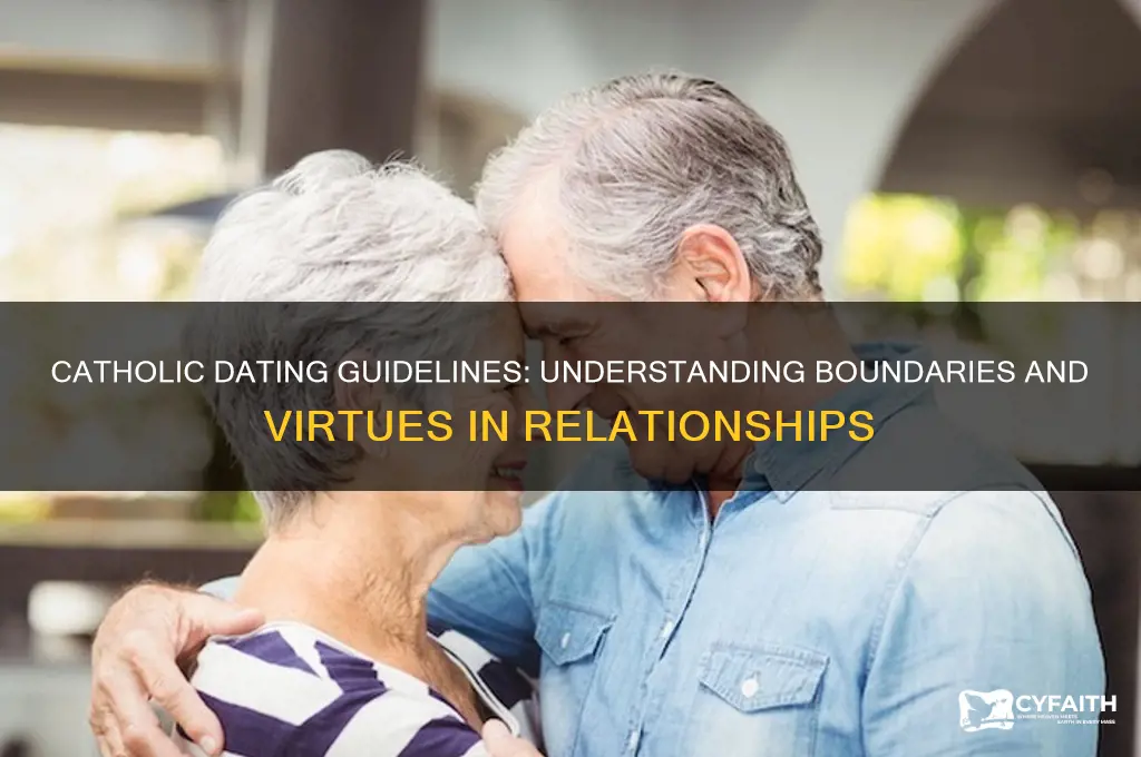 what is allowed in catholic dating