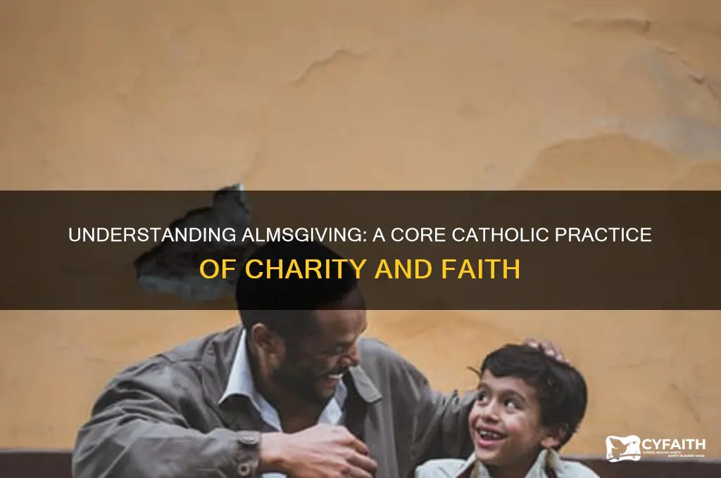 what is almsgiving in the catholic religion