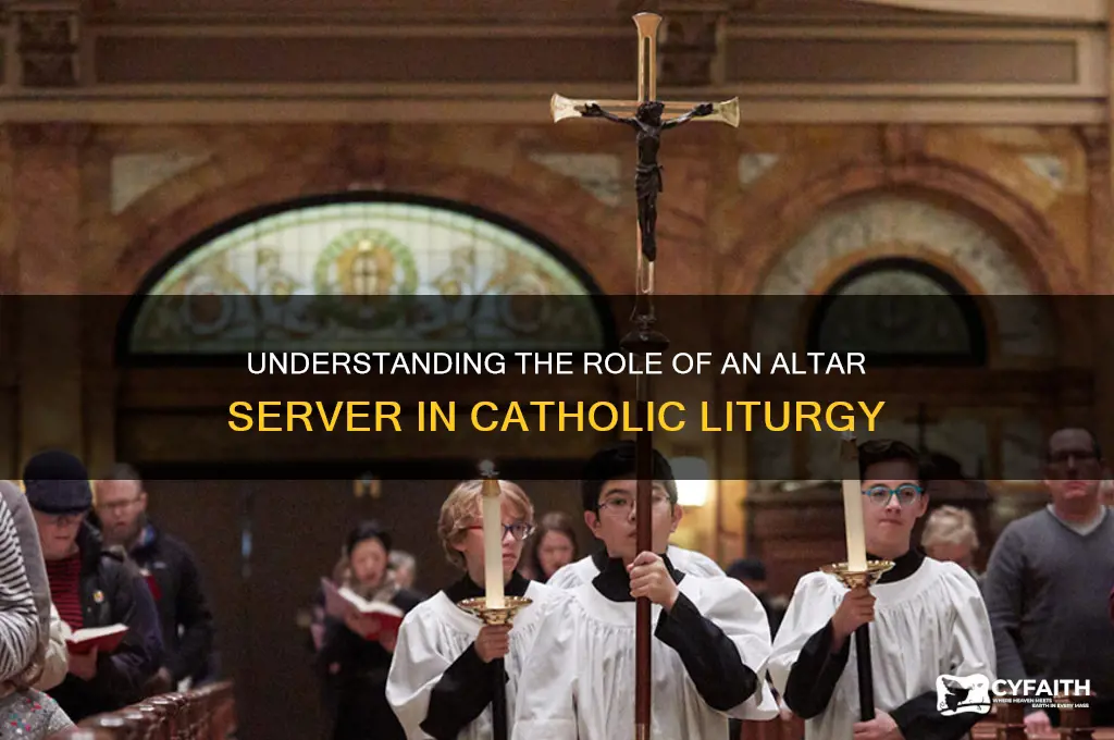 what is altar server in catholic