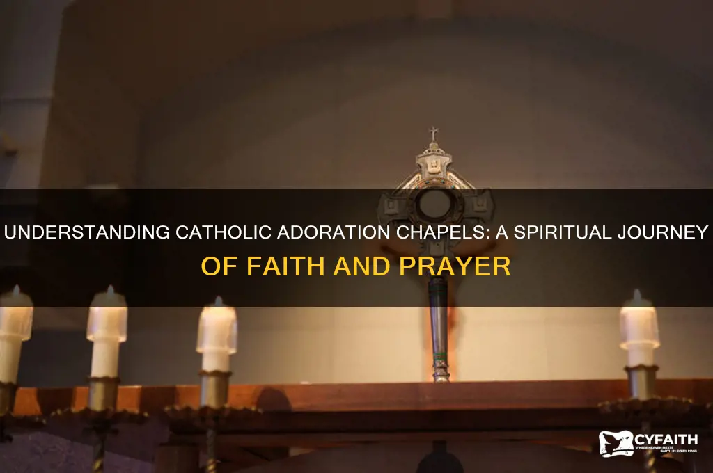 what is an adoration chappel spirituality catholic answers