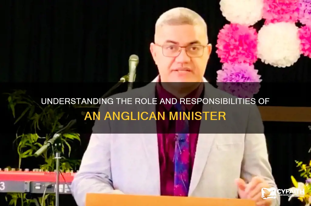 what is an anglican minister