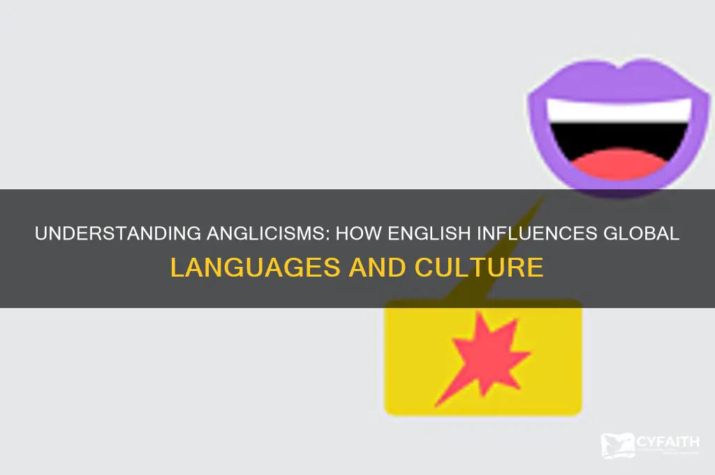 what is an anglicism