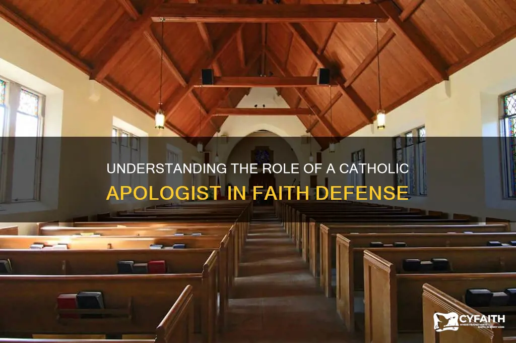 what is an apologist catholic