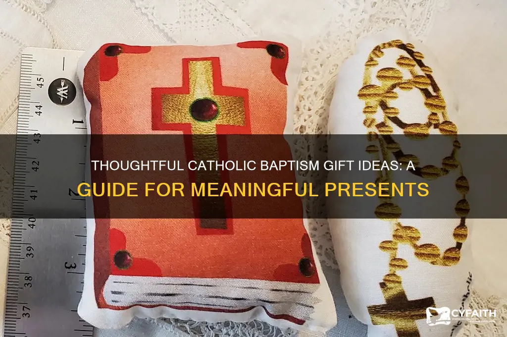 what is an appropriate gift for a catholic baptism