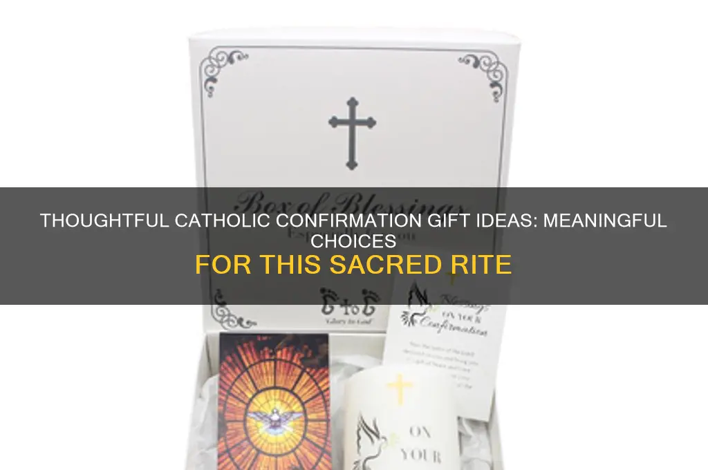 what is an appropriate gift for a catholic confirmation