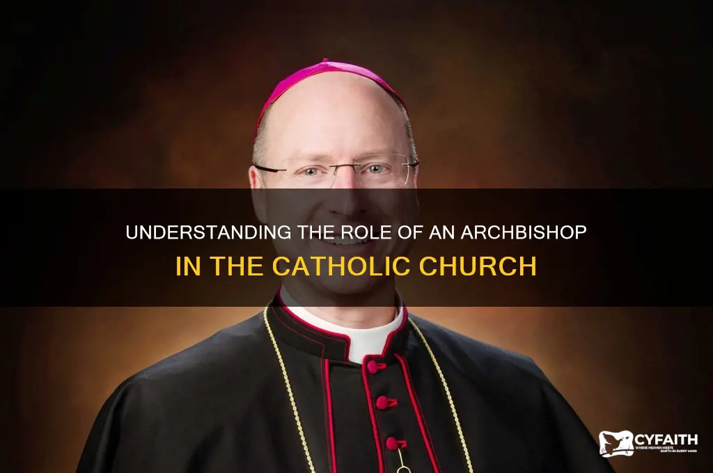 what is an archbishop catholic