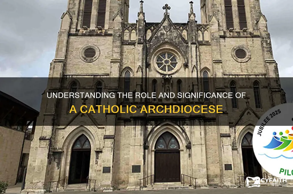 what is an archdiocese catholic
