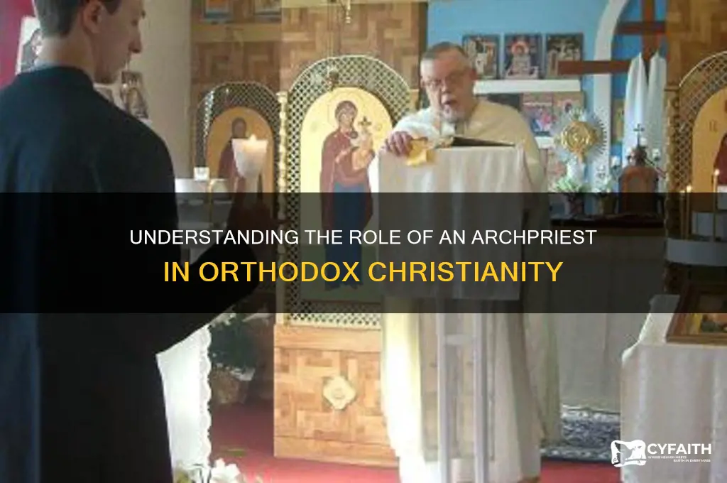 what is an archpriest in the orthodox church