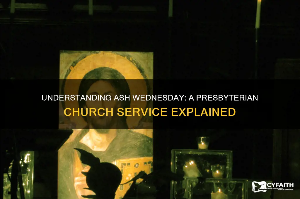 what is an ash wednesday service in a presbyterian church