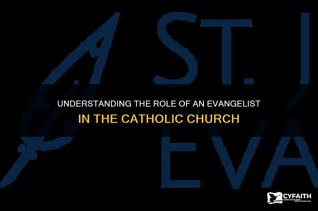 what is an evangelist catholic