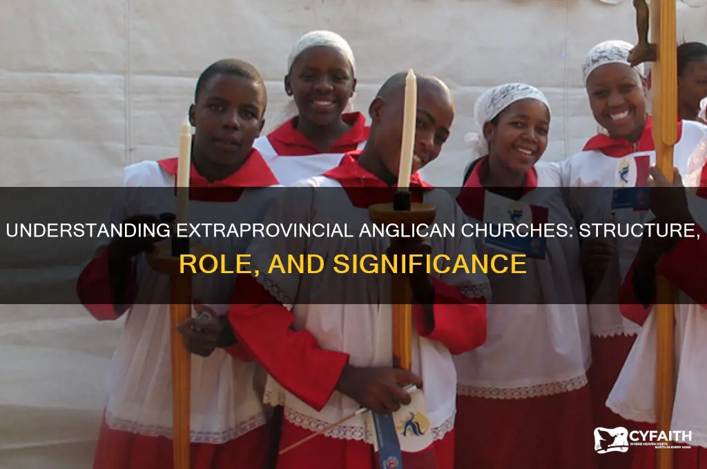 what is an extraprovincial church anglican