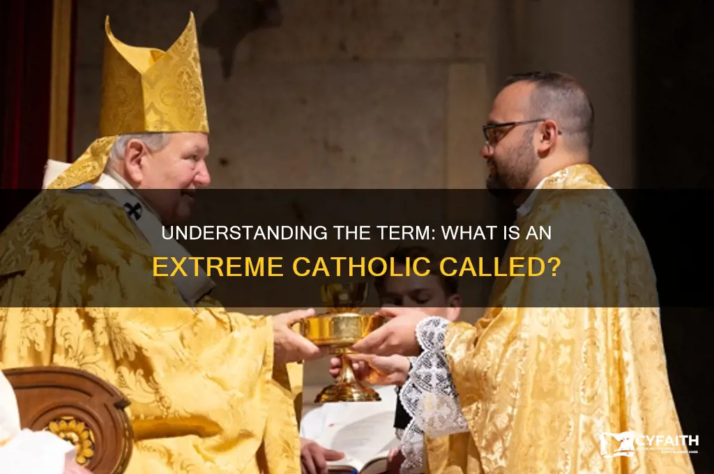 what is an extreme catholic called