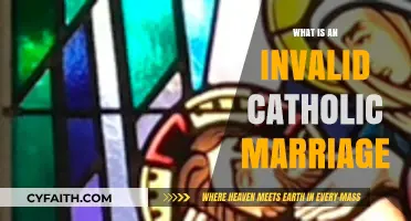 Understanding Invalid Catholic Marriages: Causes, Consequences, and Annulment Process