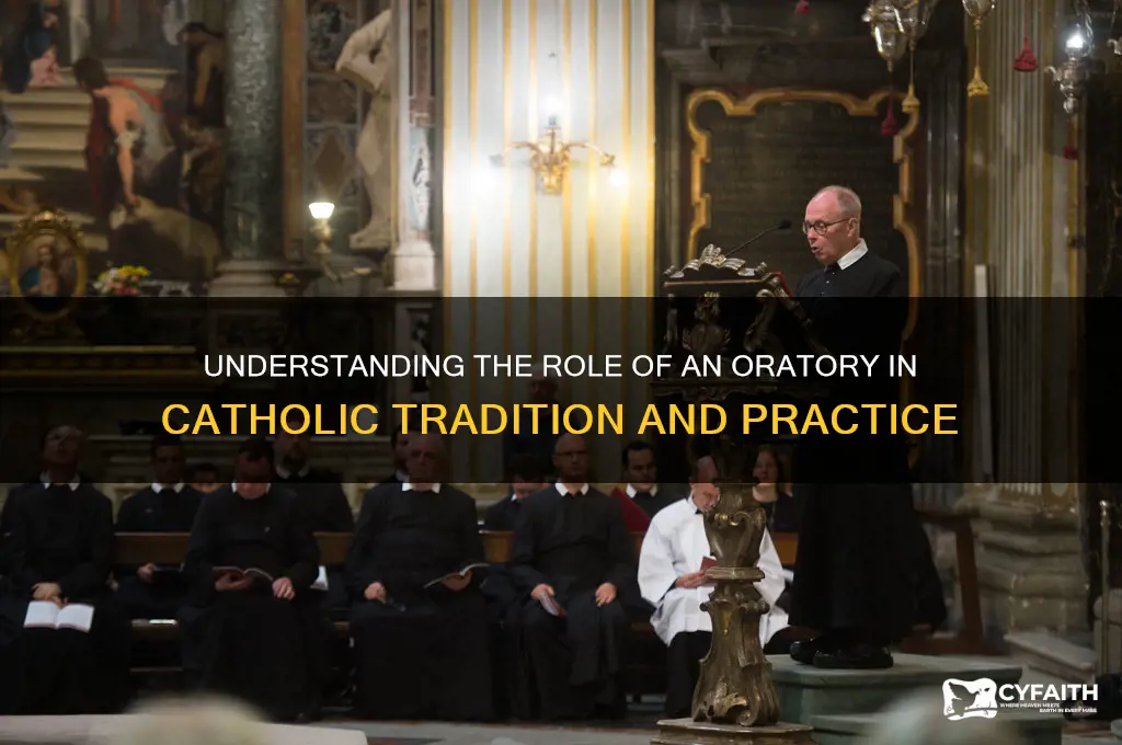 what is an oratory catholic