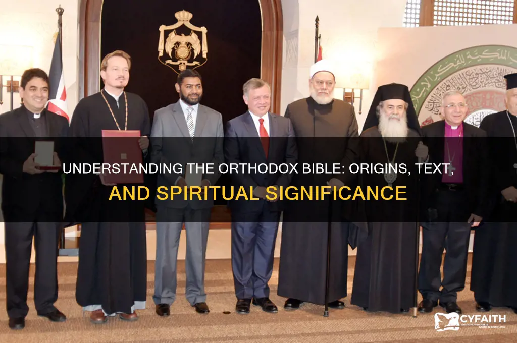 what is an orthodox bible