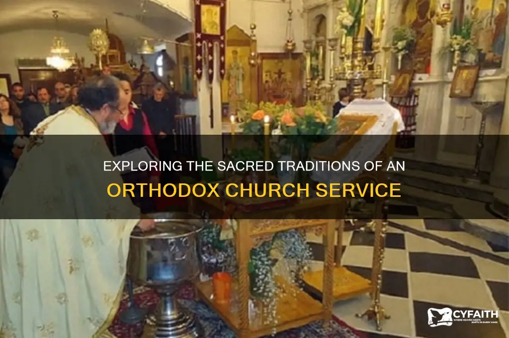 what is an orthodox church service like