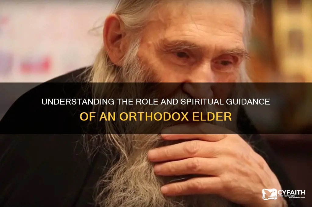 what is an orthodox elder