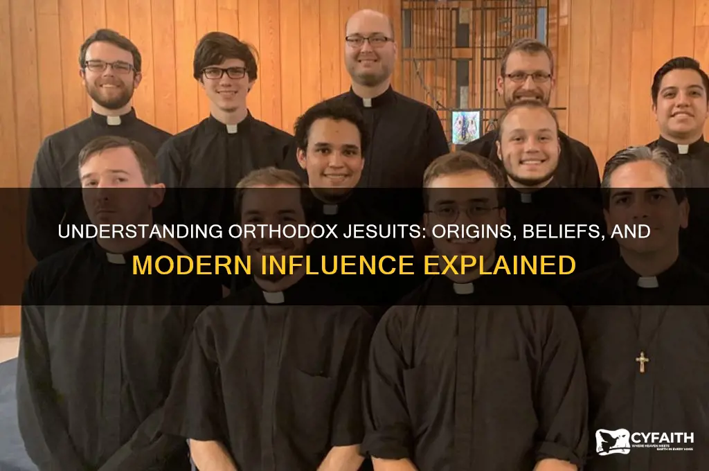 what is an orthodox jesuits