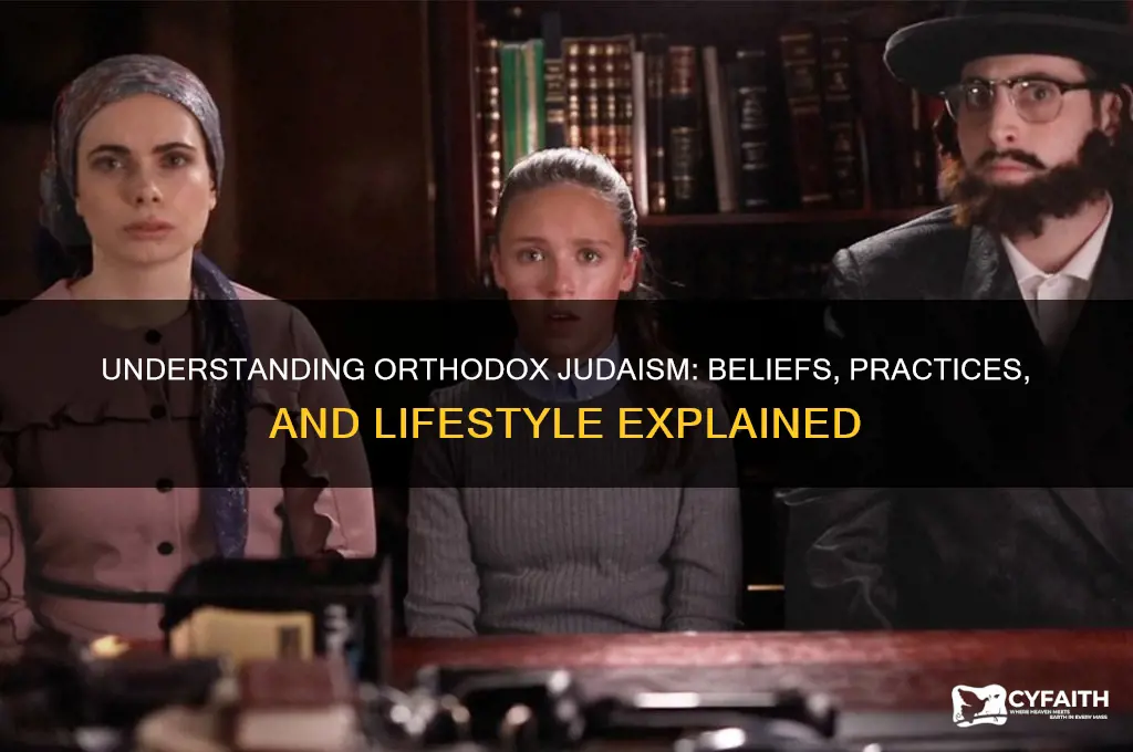 what is an orthodox jewish person