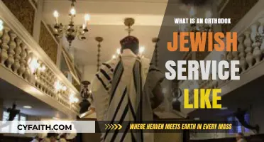 Exploring the Traditions and Rituals of an Orthodox Jewish Service