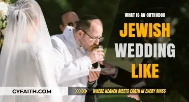 Exploring the Sacred Traditions of an Orthodox Jewish Wedding Ceremony