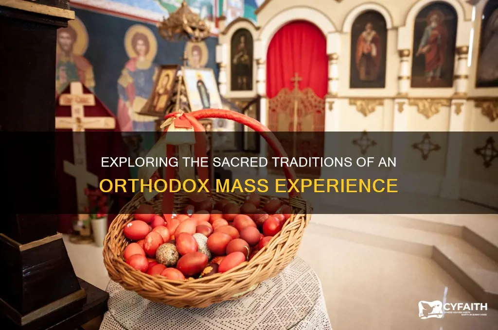 what is an orthodox mass like